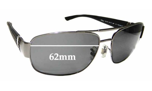 Sunglass Fix Lentilles de Remplacement pour Chopard SCH 879 - 62mm Wide 