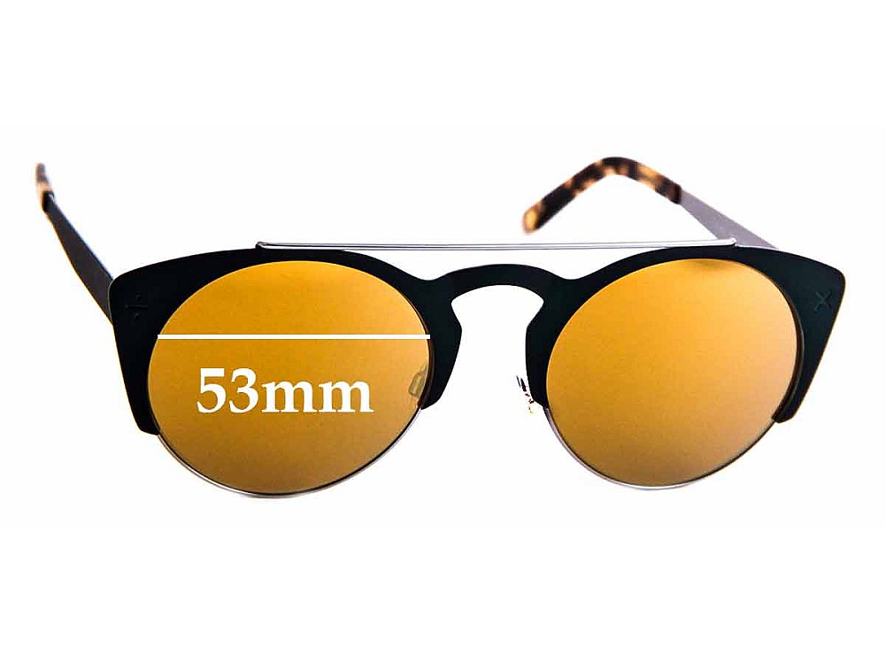 Sunglass Fix Ersatzgläser für Derek Cardigan Firefly - 53mm Wide Sunglass Fix Ersatzgläser für Derek Cardigan Firefly - 53mm Wide