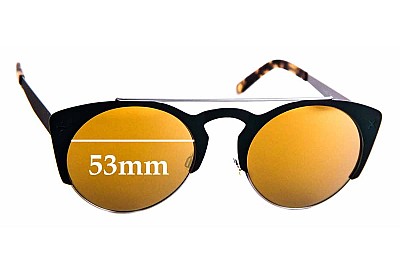 Derek Cardigan Firefly Replacement Lenses 53mm wide 