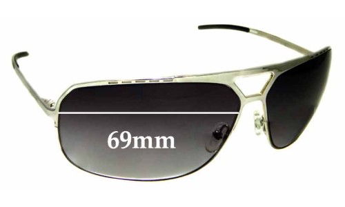 Sunglass Fix Ersatzgläser für Christian Dior 0087/S - 69mm Wide 