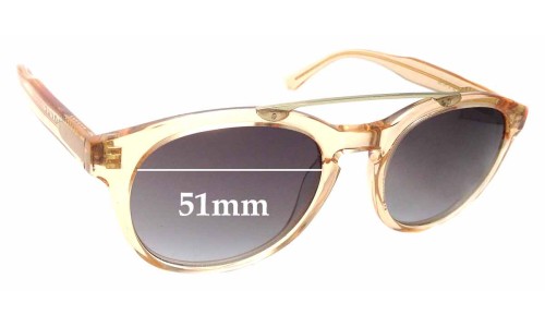 Sunglass Fix Lentilles de Remplacement pour Epokhe Anteka - 51mm Wide 