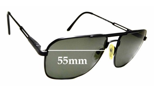 Sunglass Fix Replacement Lenses for Eyetel Linea Flex - 55mm Wide 