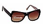 Sunglass Fix Ersatzgläser für Kirk Originals Nymphette - 55mm Wide 