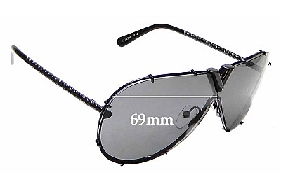 Louis Vuitton  LV Drive Z2345W Replacement Lenses 69mm wide 