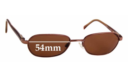 Sunglass Fix Lentilles de Remplacement pour Maui Jim MJ133 Hilo - 54mm Wide 