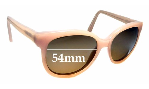 Sunglass Fix Lentilles de Remplacement pour Max and CO Sun Rx 03 - 54mm Wide 