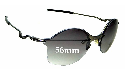 Sunglass Fix Lentes de Repuesto para Oakley Tailend OO4088 - 56mm Wide 