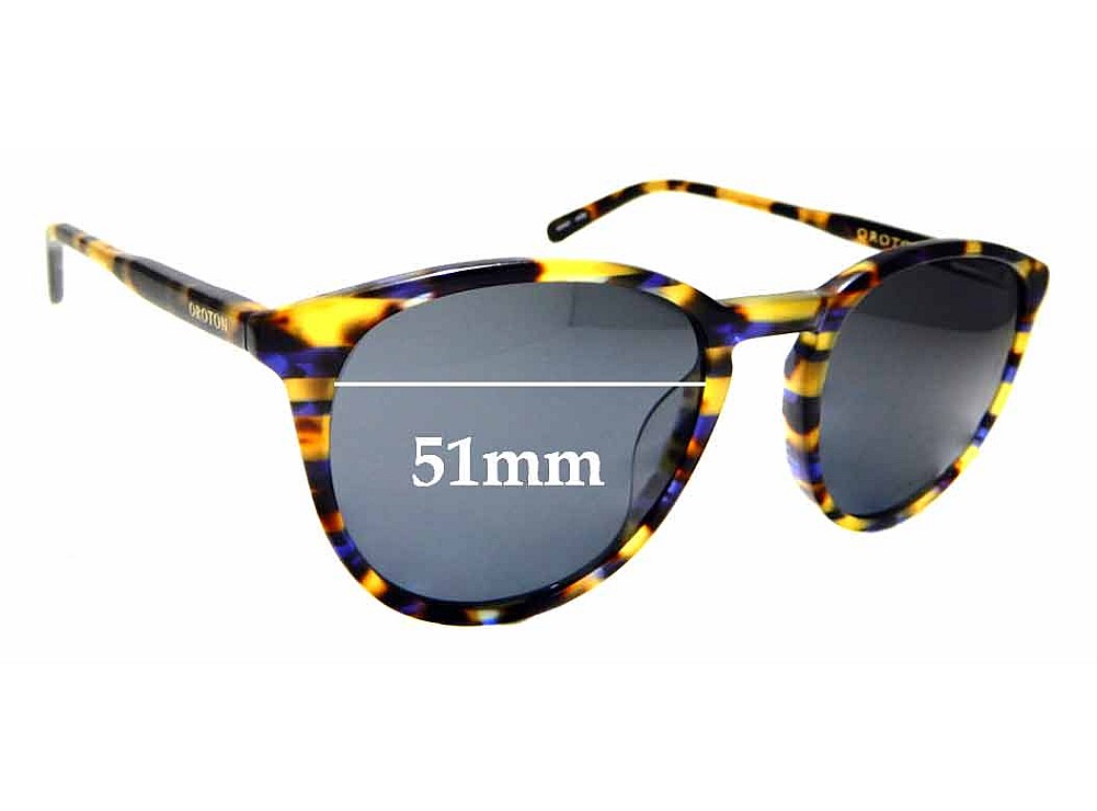 Sunglass Fix Ersatzgläser für Oroton Kiko - 51mm Wide Sunglass Fix Ersatzgläser für Oroton Kiko - 51mm Wide