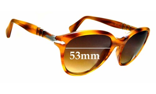 Sunglass Fix Replacement Lenses for Persol 3025-S - 53mm Wide 