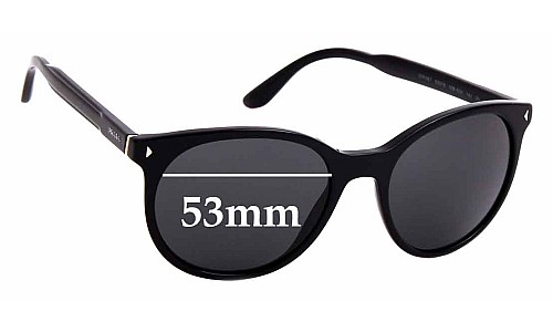 Sunglass Fix Replacement Lenses for Prada SPR06T & PR06TS - 53mm Wide 