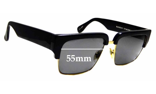 Sunglass Fix Lentes de Repuesto para Sunday Somewhere Little God - 55mm Wide Sunglass Fix Lentes de Repuesto para Sunday Somewhere Little God - 55mm Wide