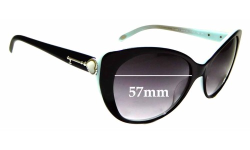 Sunglass Fix Lentes de Repuesto para Tiffany & Co TF 4009-H - 57mm Wide 
