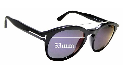 Sunglass Fix Ersatzgläser für Tom Ford Newman TF515 - 53mm Wide Sunglass Fix Ersatzgläser für Tom Ford Newman TF515 - 53mm Wide