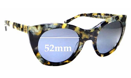 Sunglass Fix Replacement Lenses for Tory Burch TY7097 - 52mm Wide 