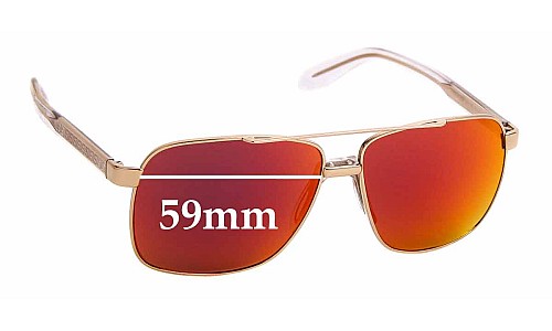 Sunglass Fix Replacement Lenses for Versace MOD 2174 - 59mm Wide 