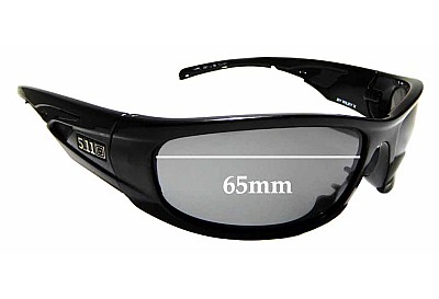 Wiley X Shear Lentes de Repuesto 65mm wide 