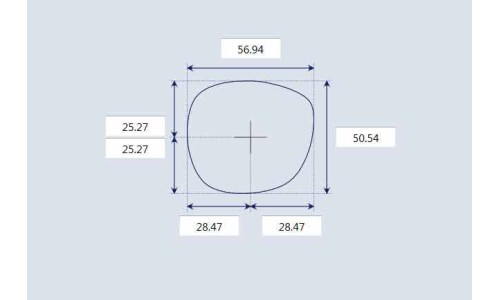 Sunglass Fix Replacement Lenses for Jimmy Choo Annette/S - 57mm Wide 