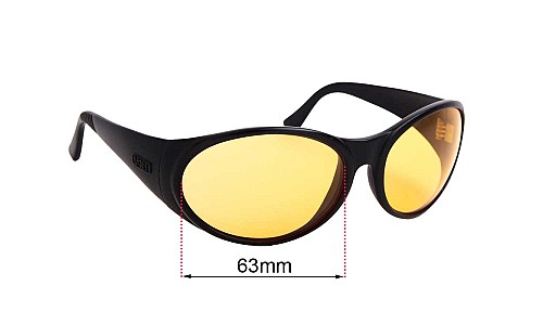 Sunglass Fix Lentes de Repuesto para Arnette Hot Cakes - 63mm Wide 