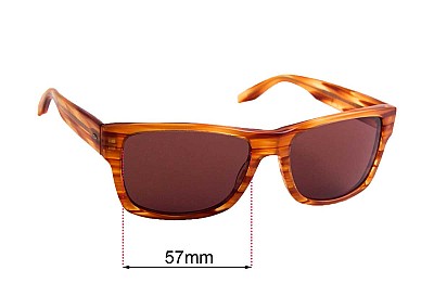 Barton Perreira Kero Lentes de Repuesto 57mm wide 