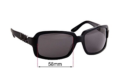 Juicy Couture Fancy/S Lentilles de Remplacement 58mm wide 