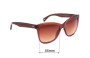 Sunglass Fix Replacement Lenses for Paul Smith 8153-S Aleister  - 55mm Wide 