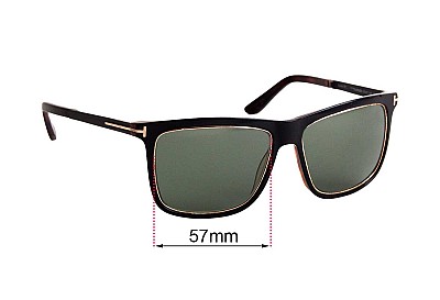 Tom Ford Karlie TF392 Replacement Lenses 57mm wide 