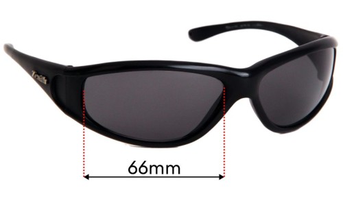 Sunglass Fix Lentes de Repuesto para Zenith No Limits - 66mm Wide 