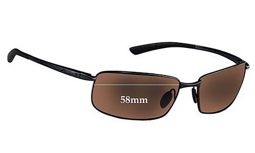 Sunglass Fix Replacement Lenses for Bolle Benton - 58mm Wide 