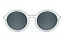 Sunglass Fix Replacement Lenses for Prada SPR04Z - 57mm Wide 