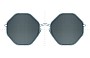 Sunglass Fix Replacement Lenses for Prada SPR17W - 49mm Wide 