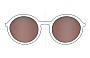 Sunglass Fix Replacement Lenses for Prada SPR04Z - 57mm Wide 