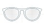 Sunglass Fix Replacement Lenses for Prada SPR61T - 54mm Wide 