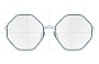 Sunglass Fix Replacement Lenses for Prada SPR17W - 49mm Wide 