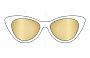 Sunglass Fix Replacement Lenses for Tom Ford Irina TF390 - 59mm Wide 