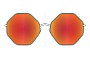 Sunglass Fix Replacement Lenses for Prada SPR17W - 49mm Wide 
