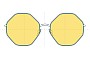 Sunglass Fix Replacement Lenses for Prada SPR17W - 49mm Wide 