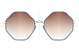 Sunglass Fix Replacement Lenses for Prada SPR17W - 49mm Wide 