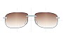 Sunglass Fix Replacement Lenses for Ray-Ban RB3390 (Same Size Hole) - 65mm Wide 
