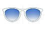 Sunglass Fix Replacement Lenses for Prada SPR61T - 54mm Wide 