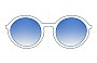 Sunglass Fix Replacement Lenses for Prada SPR04Z - 57mm Wide 