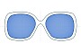 Sunglass Fix Replacement Lenses for Oakley Deviation OO4061 - 59mm Wide 