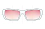 Sunglass Fix Replacement Lenses for Prada SPS51P - 58mm Wide 