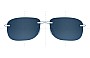 Sunglass Fix Replacement Lenses for Ray-Ban RB3390 (Same Size Hole) - 65mm Wide 
