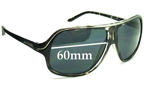 Sunglass Fix Lentilles de Remplacement pour Arnette Scenario AN4129 - 60mm Wide 