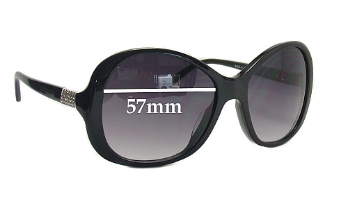 Sunglass Fix Replacement Lenses for Bvlgari 8068 - 57mm Wide 