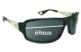 Sunglass Fix Replacement Lenses for Emporio Armani EA9531 - 69mm Wide 