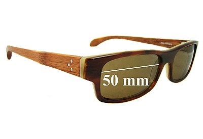 Fetch Mahogany Replacement Lenses 50mm wide 