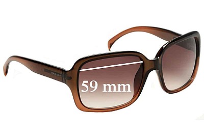 Giorgio Armani GA 34/S Replacement Lenses 59mm wide 