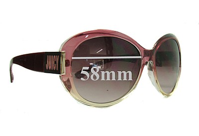 Juicy Couture Atlanta/S Lentilles de Remplacement 58mm wide 
