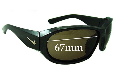 Nike EV0522 EV0523 Fuse Lentes de Repuesto 67mm wide 